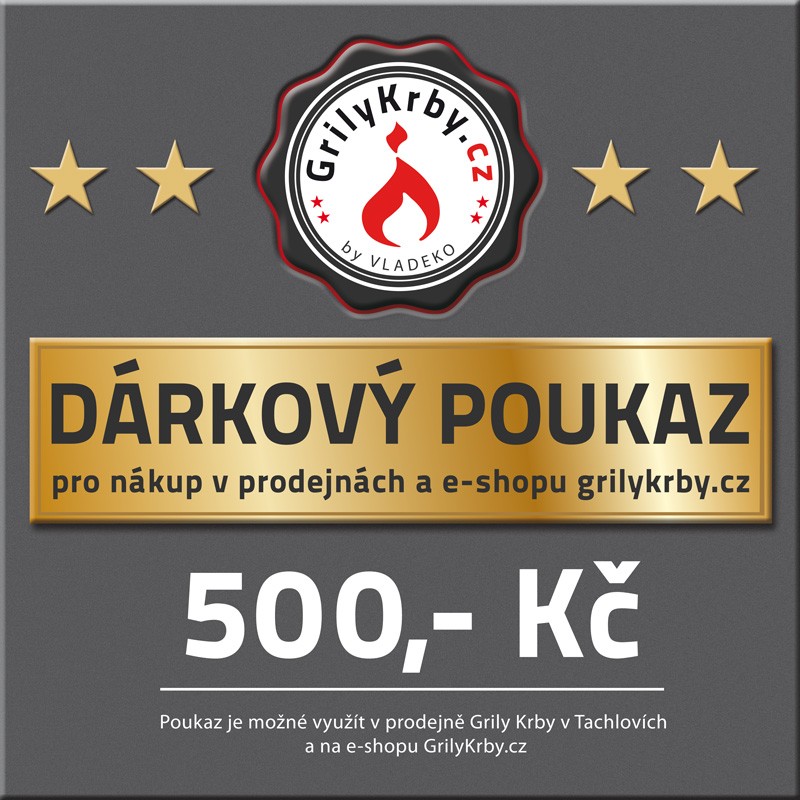 Dárkový poukaz na 500 Kč Vladeko