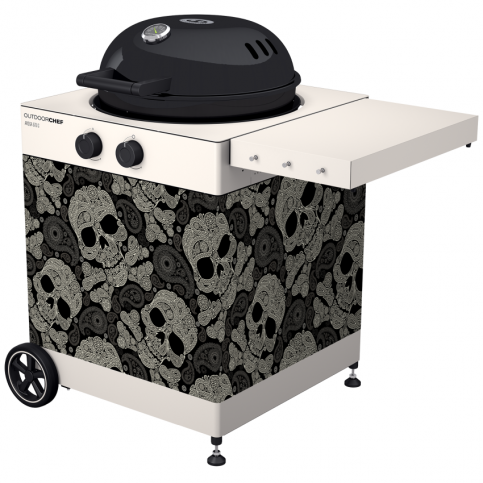 Outdoorchef Arosa krycí panel "SKULL PAISLEY"