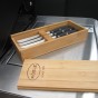Steakové nože Rösle v dřevěné dárkové krabičce - 4 ks