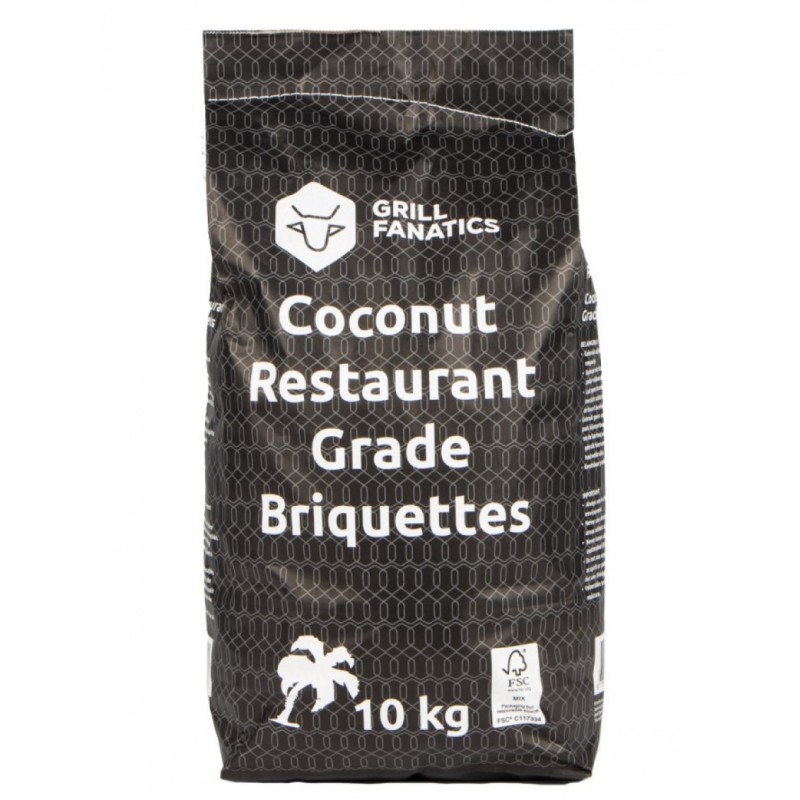 Levně Brikety Coconut Grill Fanatics 10 kg