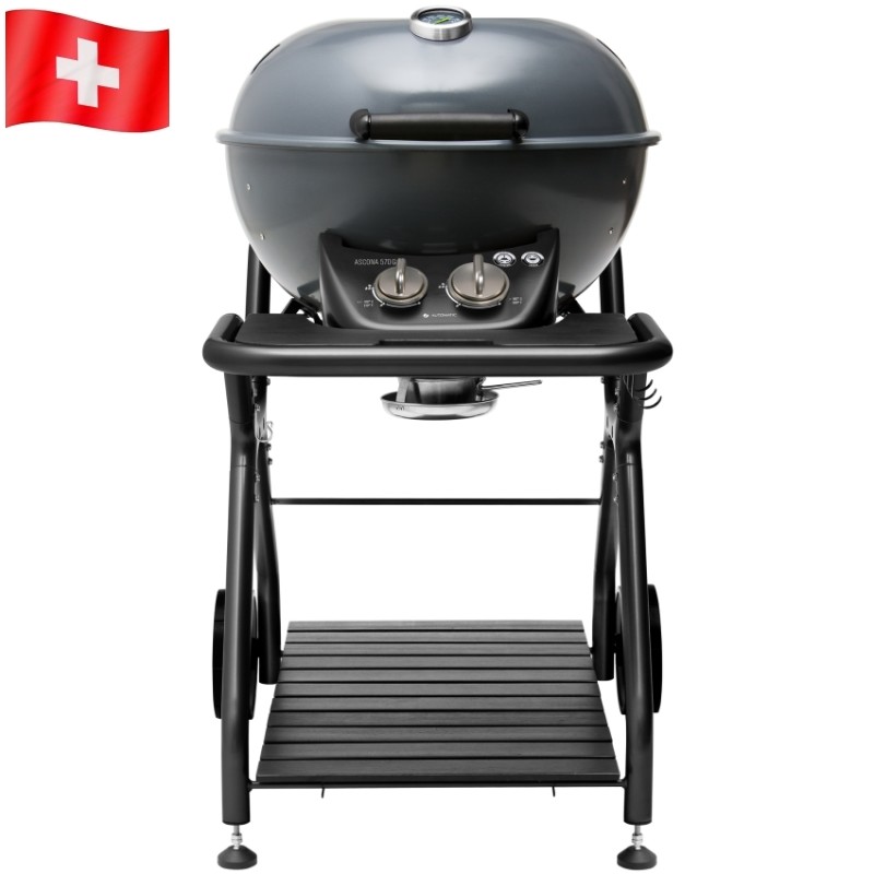 Levně Gril Outdoorchef Ascona 570 G Dark Grey