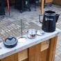 Smaltovaná konvice na kávu - perkolátor Valhal Outdoor