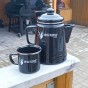 Smaltovaná konvice na kávu - perkolátor Valhal Outdoor