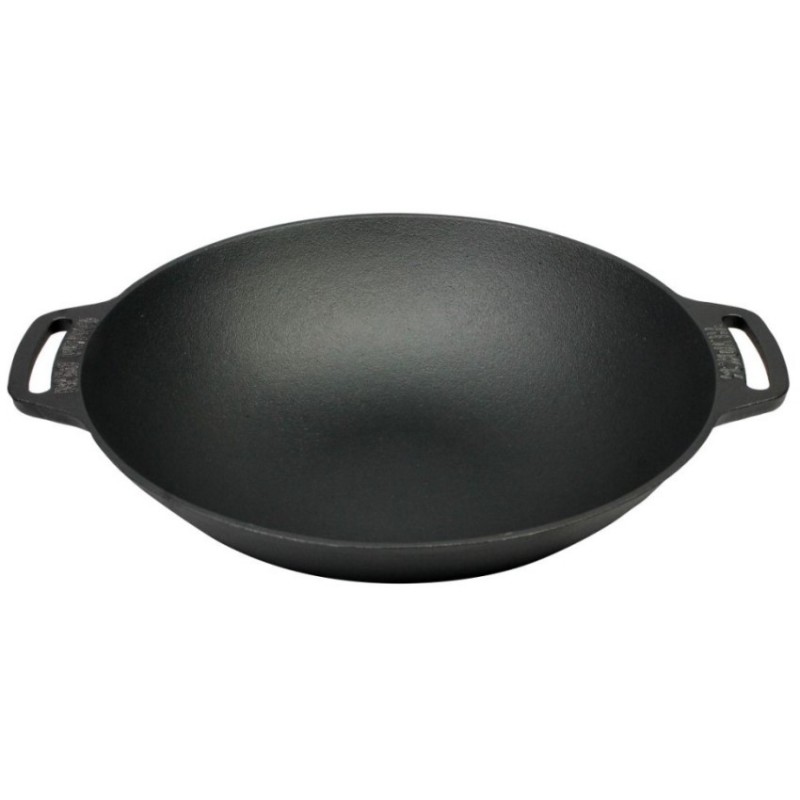 Litinová pánev WOK Valhal Outdoor 36cm