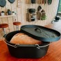 Litinový oválný hrnec Dutch oven Valhal Outdoor 9l