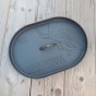 Litinový oválný hrnec Dutch oven Valhal Outdoor 9l