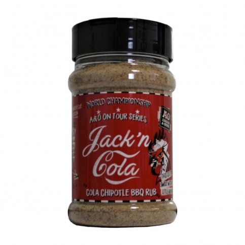 BBQ koření Jack & Cola Rub 260g