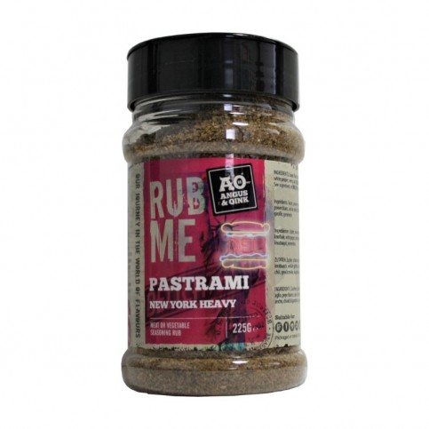 BBQ koření Rub Me Pastrami New York Heavy 225g