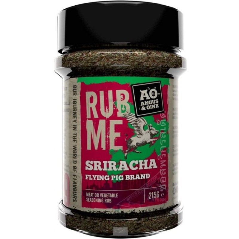 BBQ koření Sriracha 215g Angus&Oink