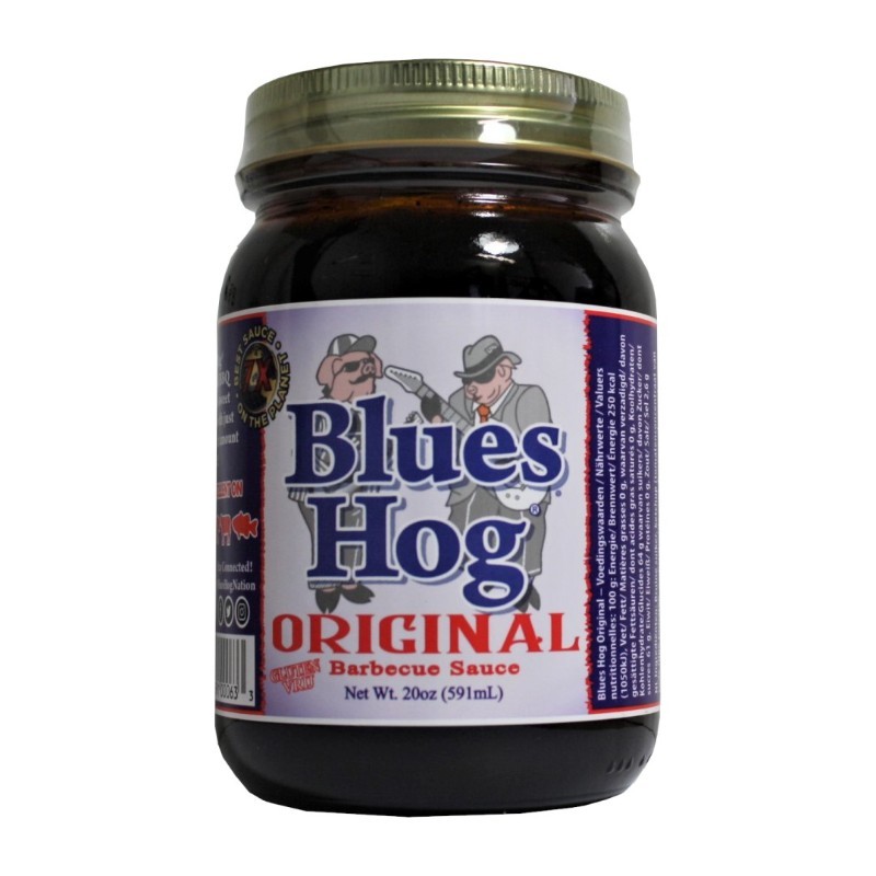 BBQ grilovací omáčka Original BBQ sauce 582ml Blues Hog