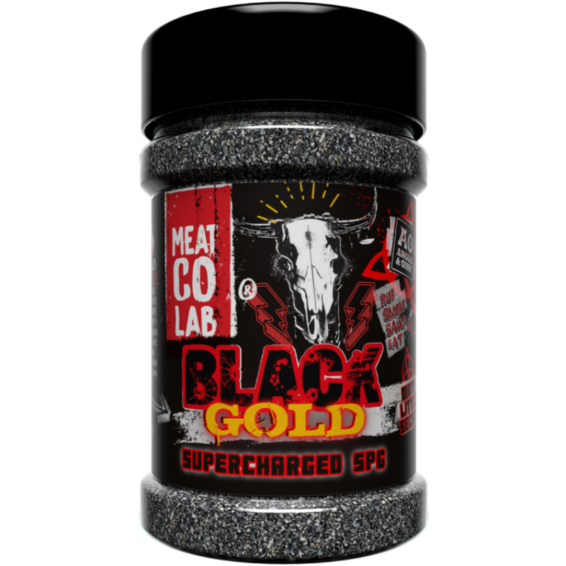 BBQ koření Black Gold 215g Angus&Oink