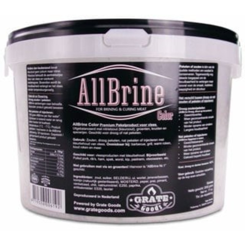 BBQ solný roztok Allbrine Color 2kg Grate Goods