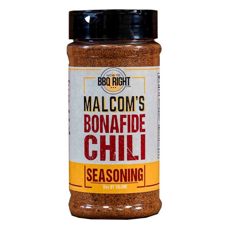 Levně BBQ koření Malcom´s Bonafide Chilli Seasoning 454g