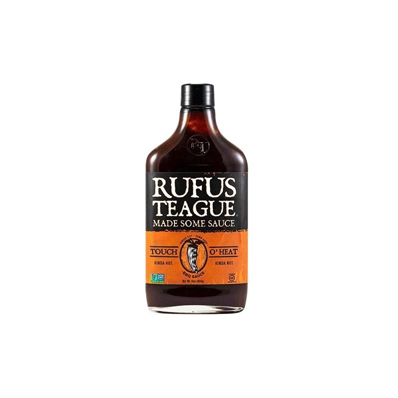 BBQ grilovací omáčka Touch O´Heat BBQ sauce 454g Rufus Teague
