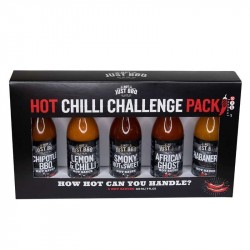 BBQ omáčky Hot chilli challenge 5 x 52ml