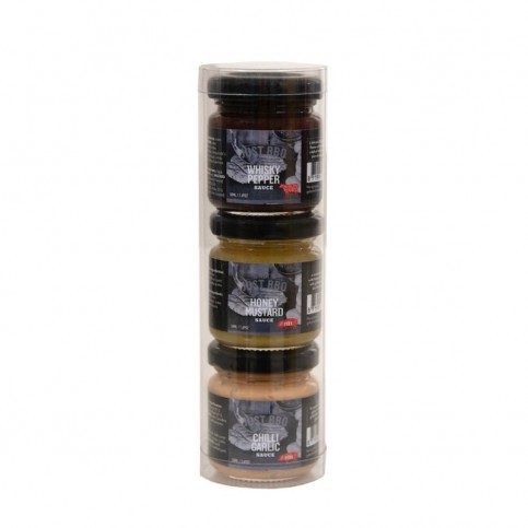 BBQ omáčky Sauces Gift Pack 3x50ml