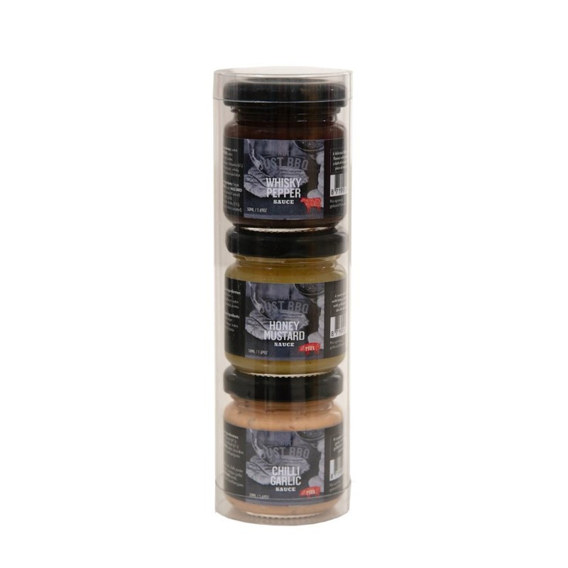 Levně BBQ omáčky Sauces Gift Pack 3x50ml