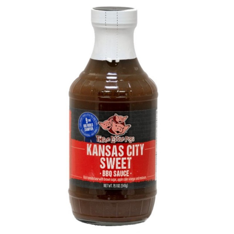 Levně BBQ grilovací omáčka Kansas City Sweet BBQ 553g