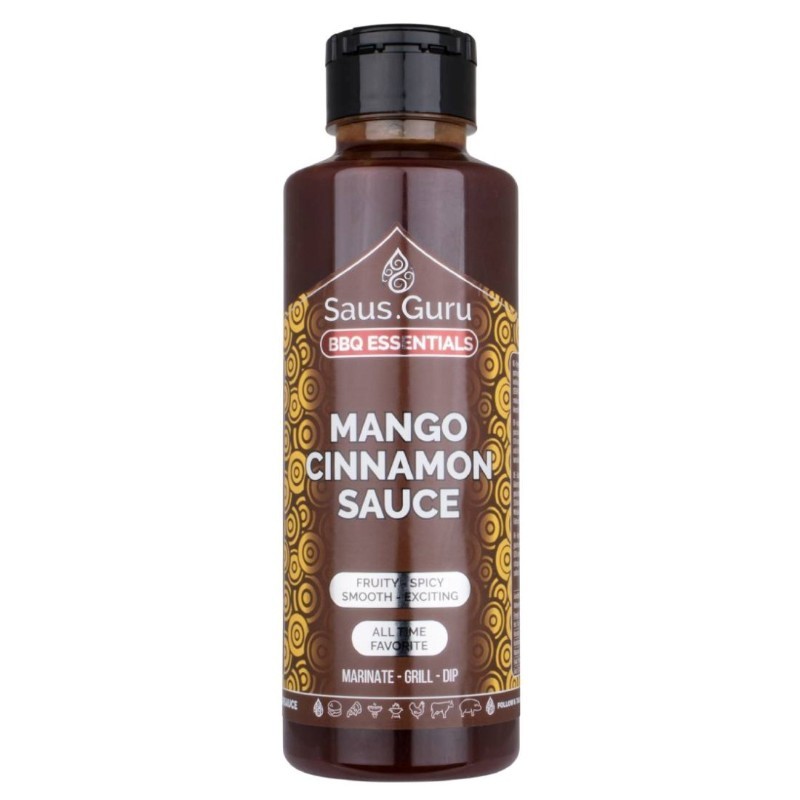 Levně BBQ grilovací omáčka Mango Cinnamon 500ml