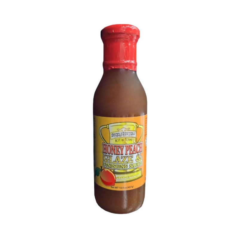 Levně BBQ grilovací omáčka Honey Peach glaze 437g