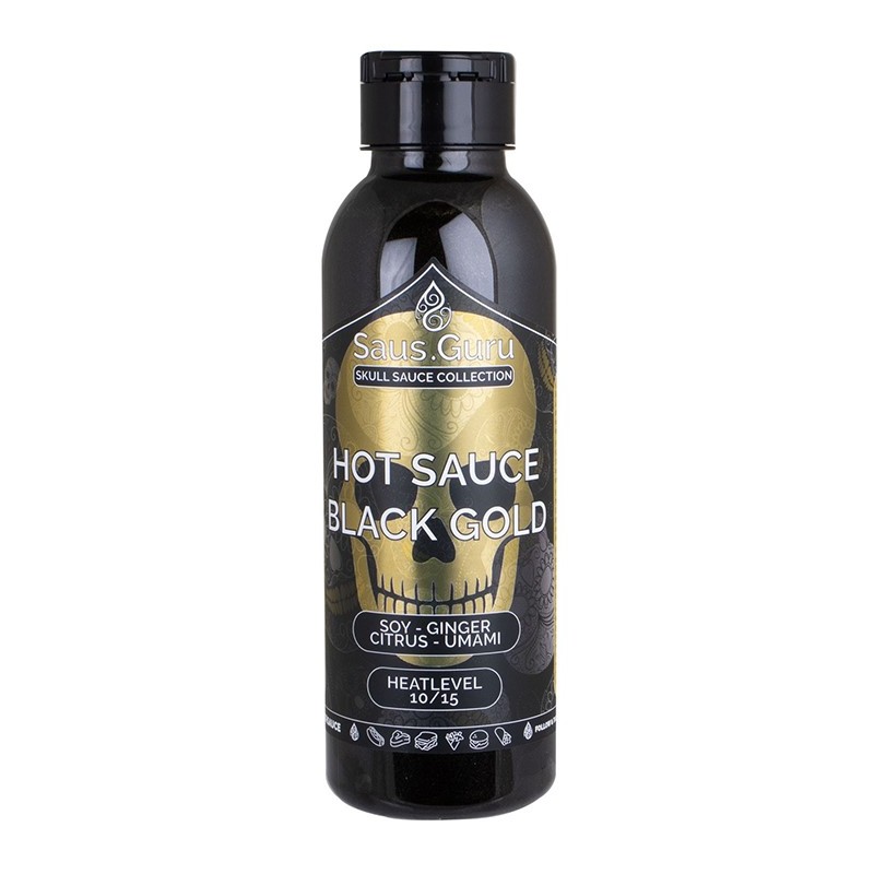 Levně BBQ grilovací omáčka Black Gold HOT 500ml