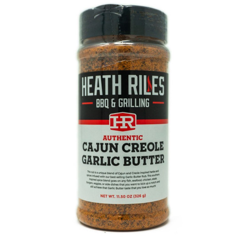 Levně BBQ grilovací koření Cajun Creole Garlic Butter 326g Heath Riles