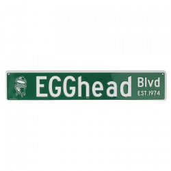 Označení ulice Big Green Egg