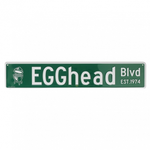 Označení ulice Big Green Egg