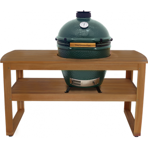 Stůl z eukalyptového dřeva pro gril Big Green Egg Large