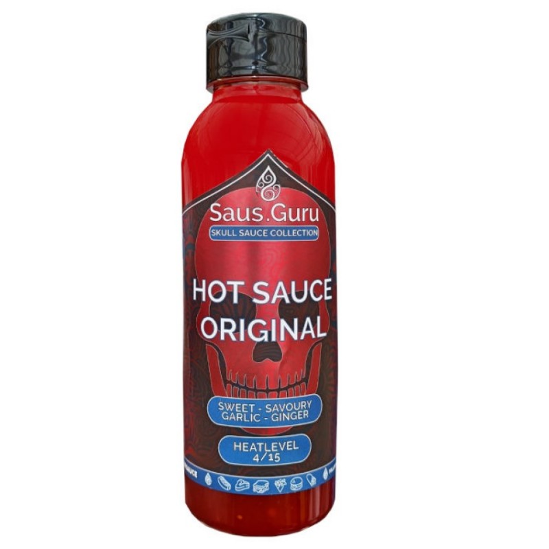 Levně BBQ grilovací omáčka Original Skull HOT 500ml