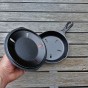 Litinová děrovaná pánev Lodge Ø16 cm s děrovanou pokličkou