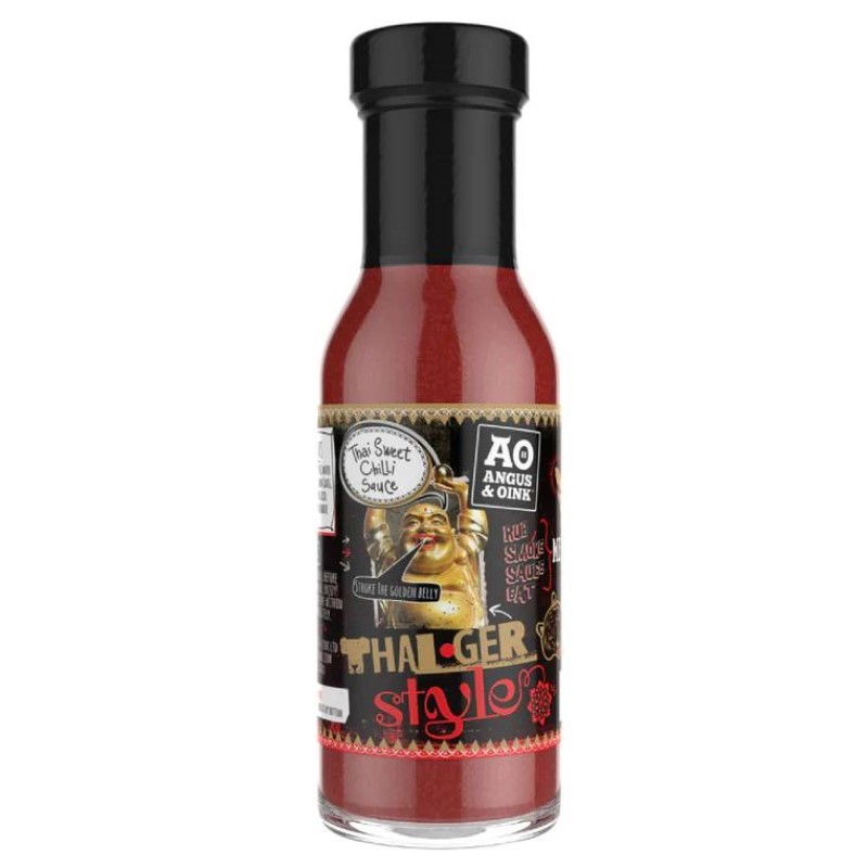 Levně BBQ grilovací omáčka Thai-ger Style Sauce 340g Angus&Oink