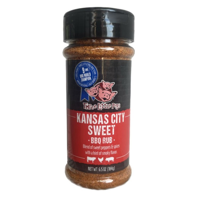 Levně BBQ koření Kansas City Sweet BBQ Rub 184g