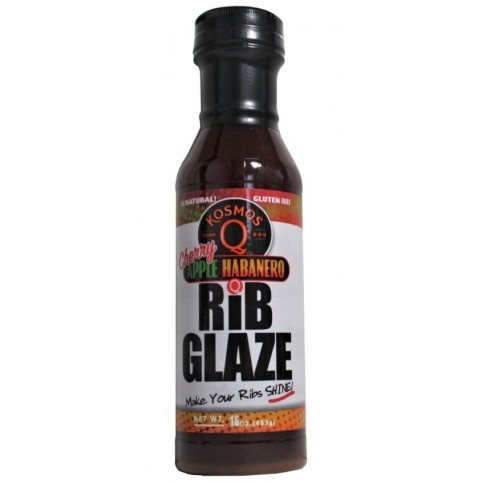 BBQ grilovací omáčka Cherry Apple Habanero Rib glaze 439g