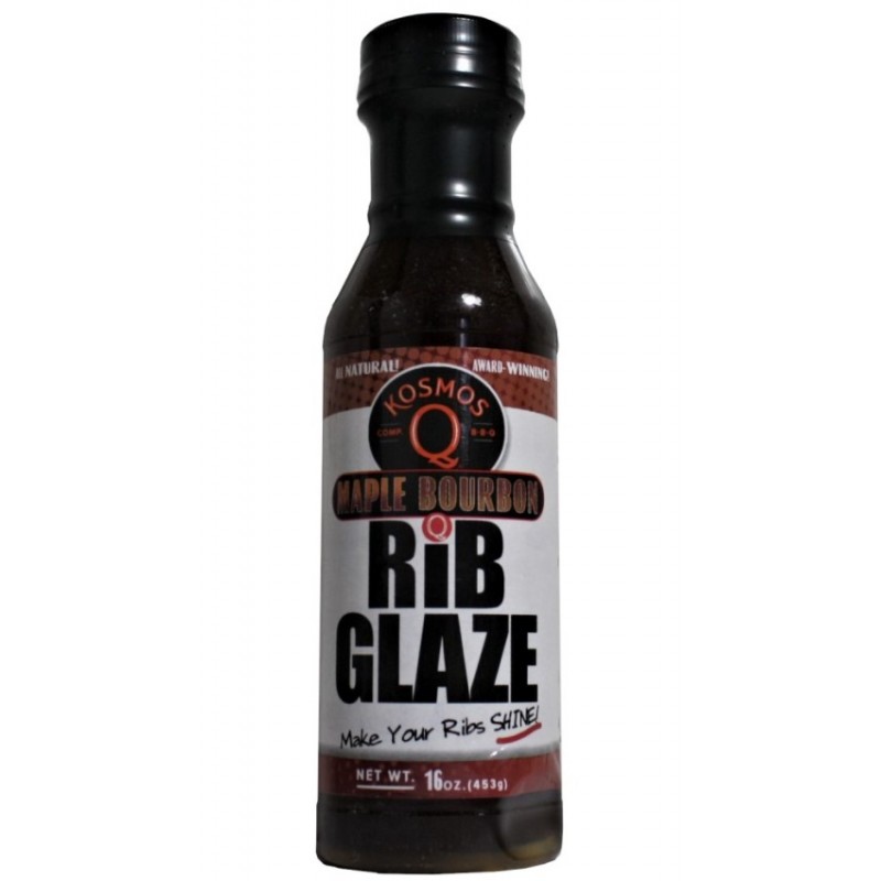 Levně BBQ grilovací omáčka Maple Bourbon Rib glaze 453g