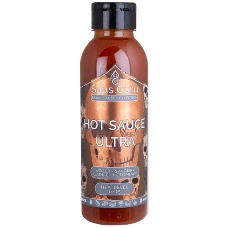 Levně BBQ grilovací omáčka Ultra HOT Skull 500ml