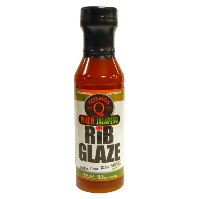 Levně BBQ grilovací omáčka Peach Jalapeno Rib Glaze 439g