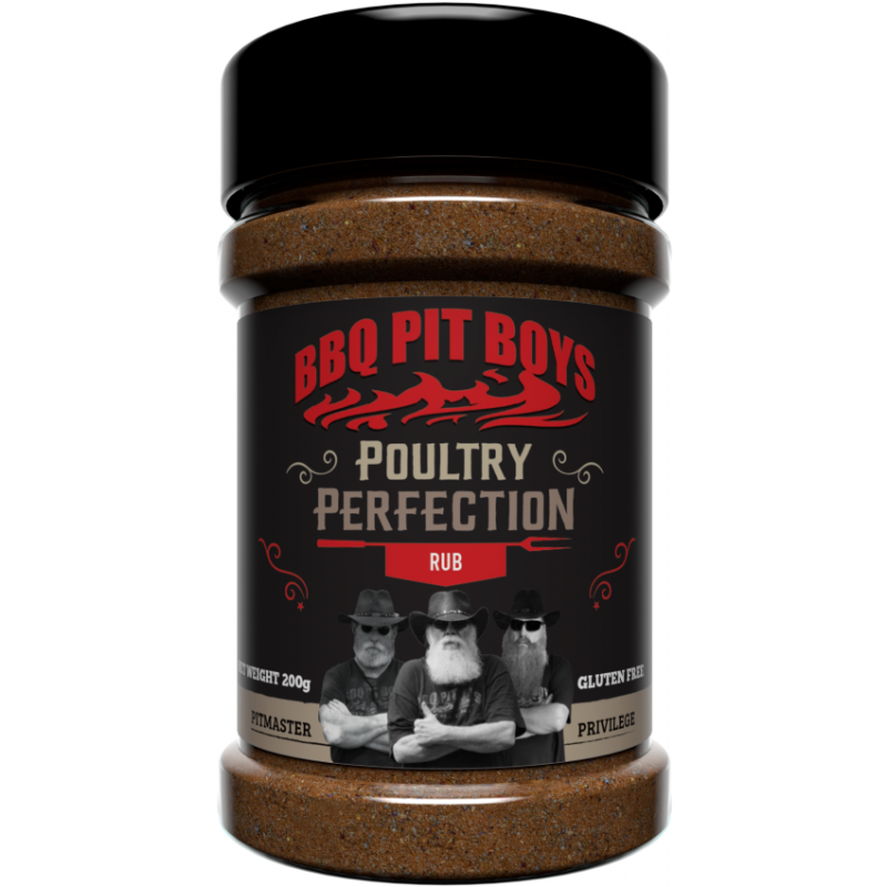 BBQ koření Poultry Perfection 200g BBQ Pit Boys