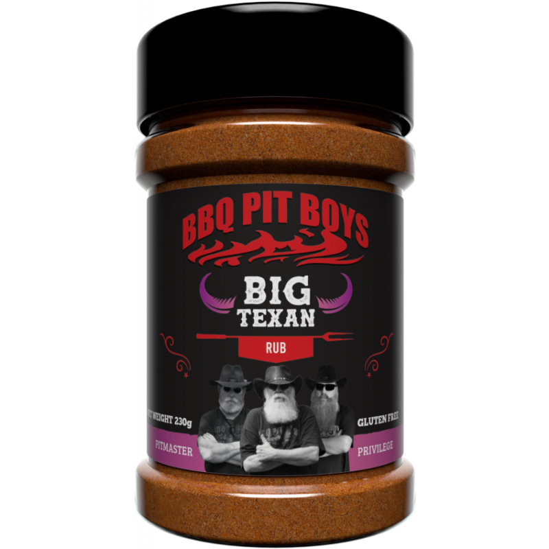 BBQ koření Texan 230g BBQ Pit Boys