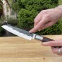 Japonský nůž Santoku FORGED Sebra 14 cm