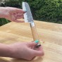 Nůž Santoku FORGED Olive 18cm