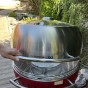 Nerezový poklop na LotusGrill XXL