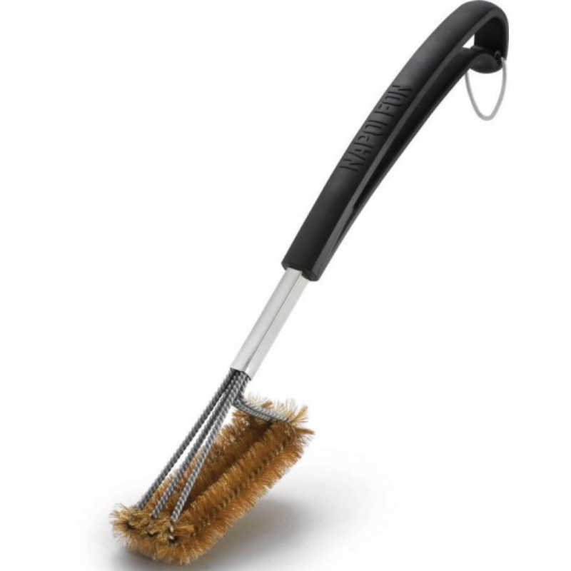 Třístranný kartáč s mosaznými štětinami Napoleon