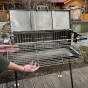 Nerezový gril na kuře s otočným rožněm UG Grill