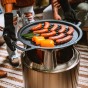Grilovací mřížka pro ohniště Bonfire Solo Stove s nástavcem