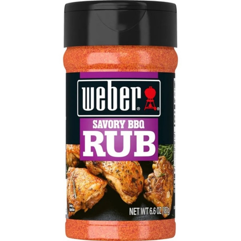 Koření Weber Savory BBQ Rub 187g