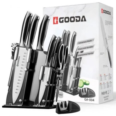 9-dílná sada kuchyňského náčiní Gooda ve stojanu