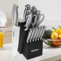 14-dílná sada kuchyňských nožů Gooda se stojanem