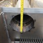 Dvouplášťové nerezové topeniště udírny Master Smoker