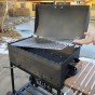 BIG BBQ špízový gril na dřevo Kalme 60 cm
